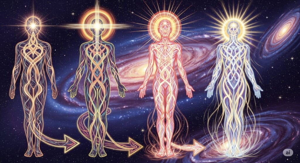 ライトボディの覚醒には段階がある